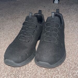 Skechers Black Athletic Shoes